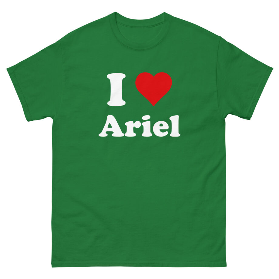 Baby Ariel I Love Ariel Unisex classic tee