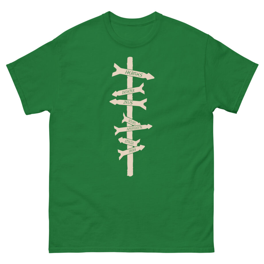 Percy Jackson and the Olympians Camp Signs Unisex classic tee