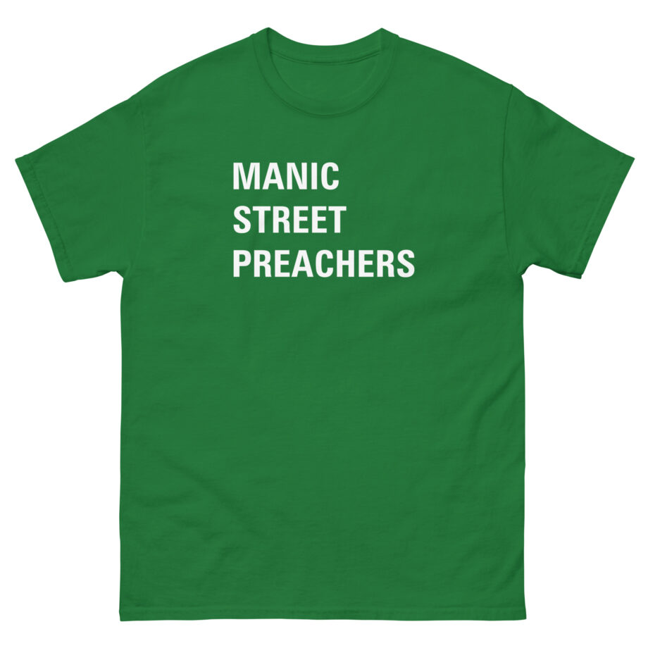 Manic Street Preachers Block Logo Unisex classic tee