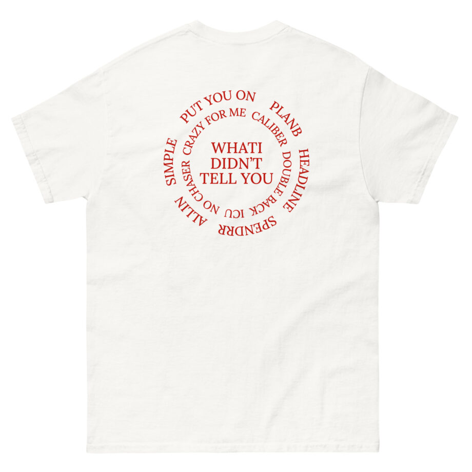 Coco Jones What I Didn't Tell You Unisex classic tee