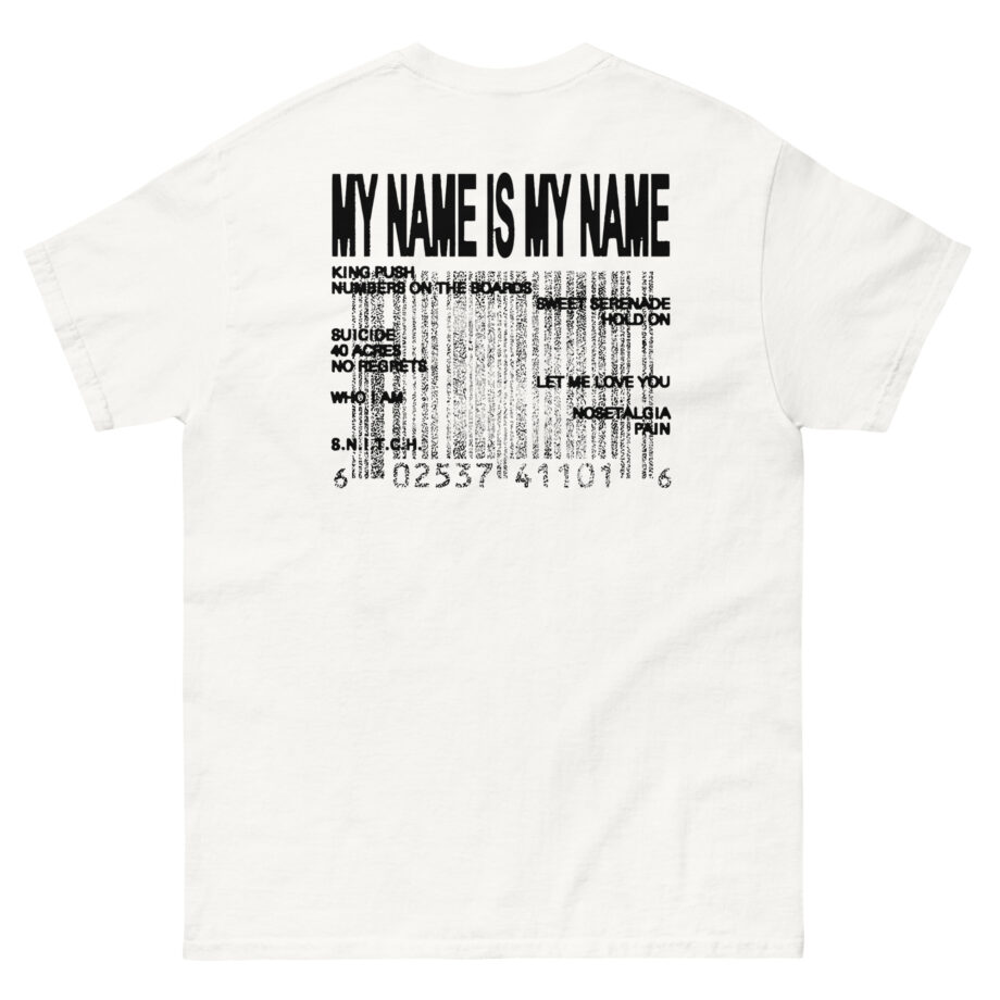 Clipse Mnimn Tracklist Unisex classic tee