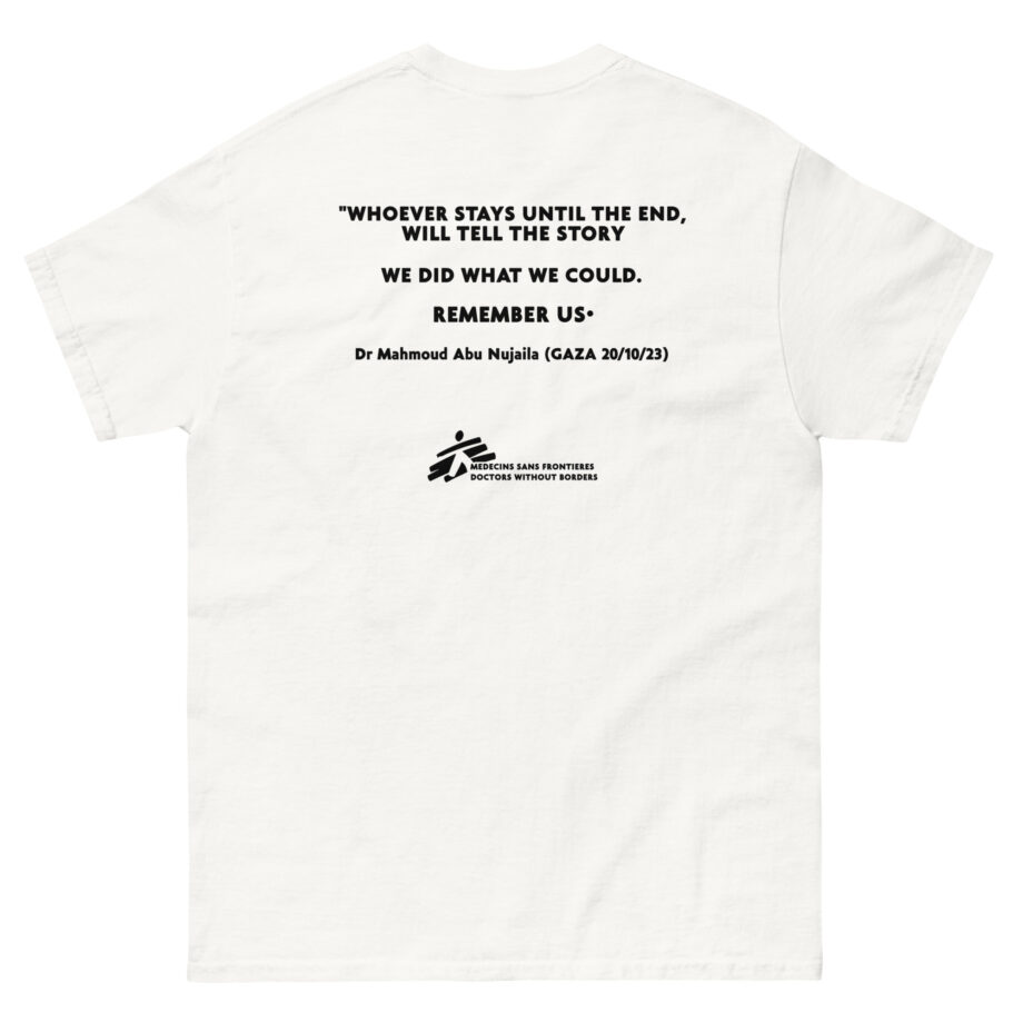 Massive Attack Ceasefire Now Msf Unisex classic tee