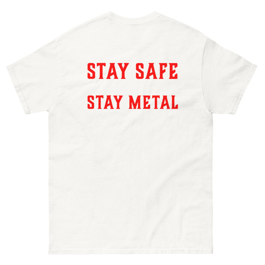 Obituary Stay Safe Unisex classic tee