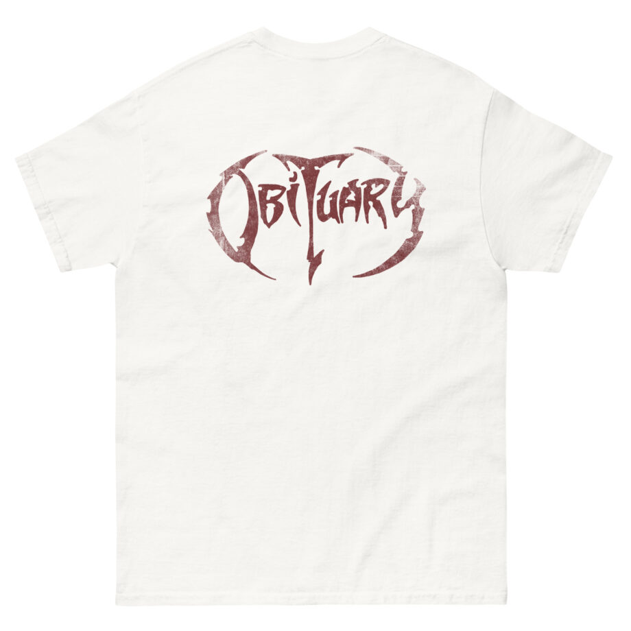 Obituary Red Logo Unisex classic tee