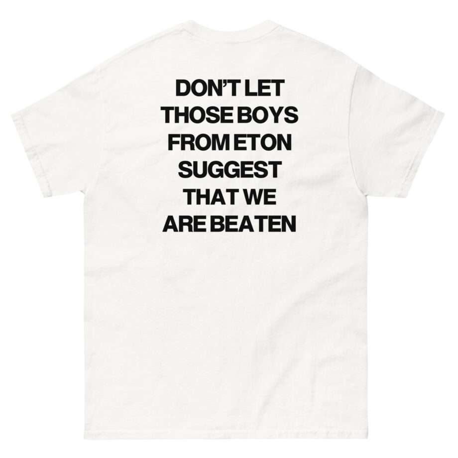Manic Street Preachers Boys From Eton Unisex classic tee