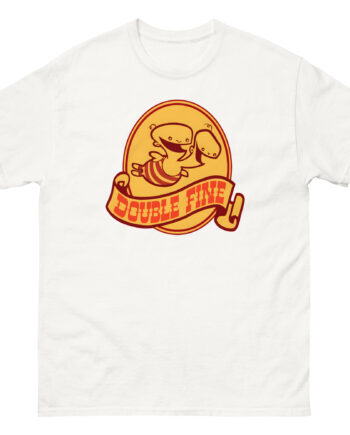 Double Fine Golden Two-headed Baby Unisex classic tee