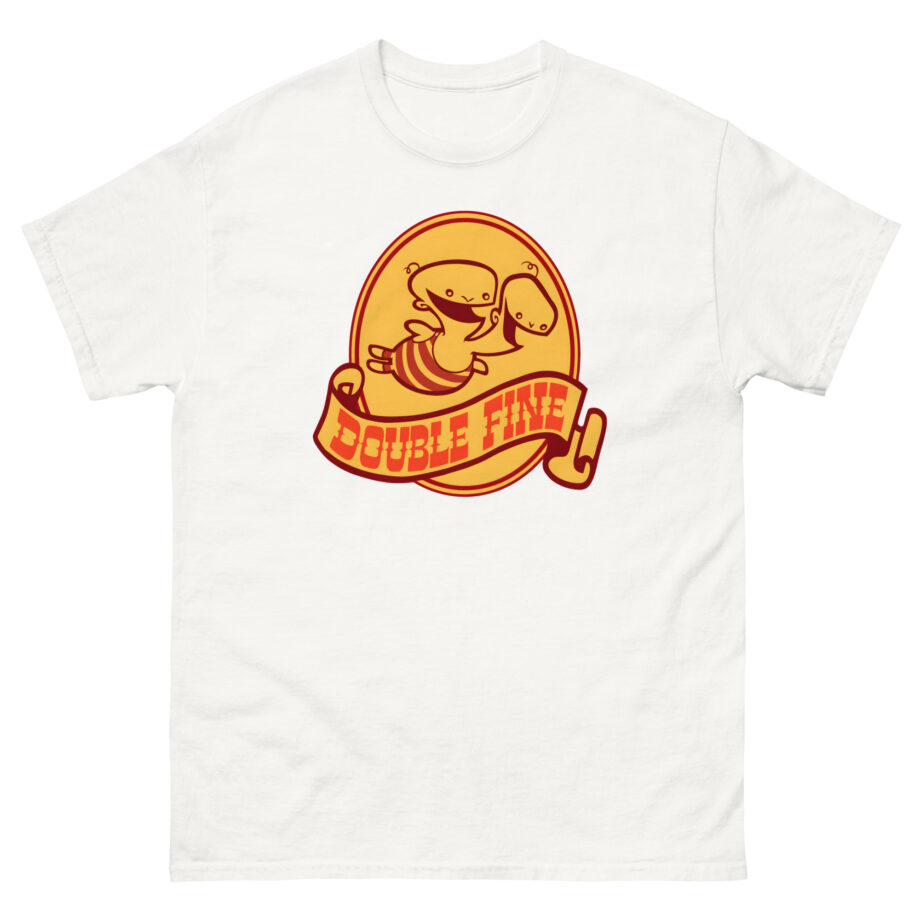 Double Fine Golden Two-headed Baby Unisex classic tee