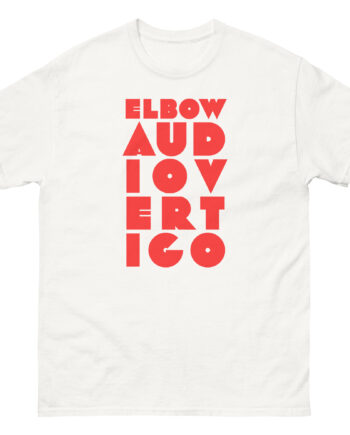 Elbow Audio Vertigo Stacked Logo Unisex classic tee