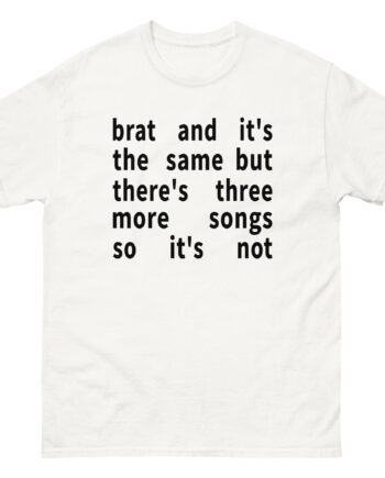 Charli Xcx It's the Same but It's Not Unisex classic tee