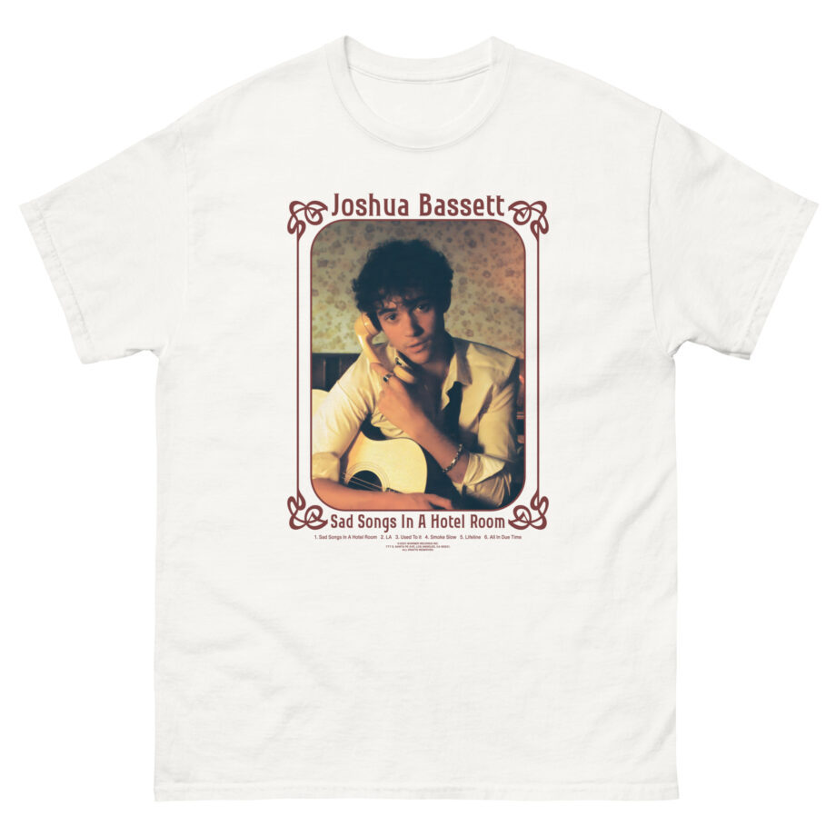 Joshua Bassett Sad Songs Face Unisex classic tee