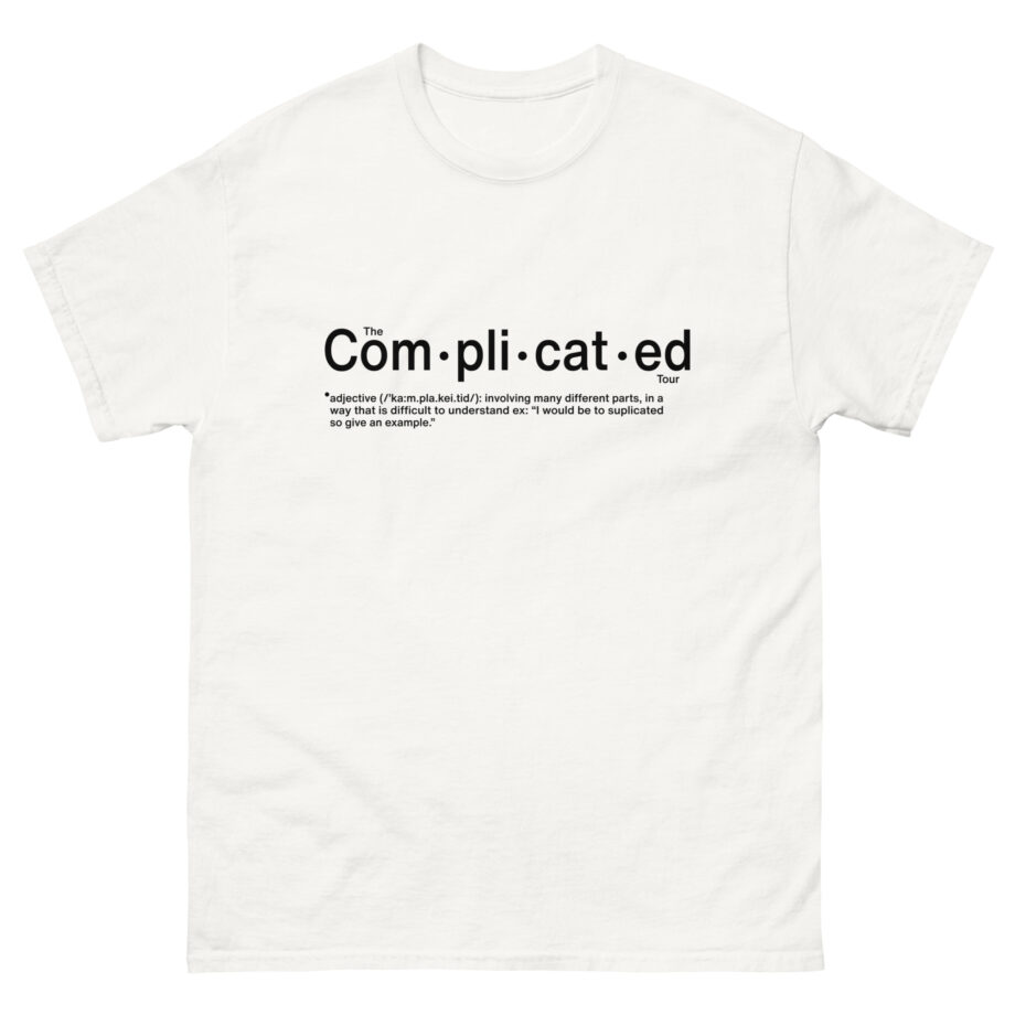 Joshua Bassett Complicated Definition Unisex classic tee