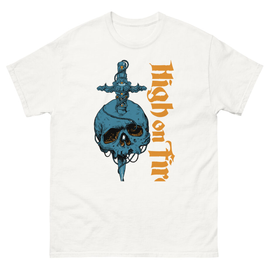 High on Fire Skull Knife Unisex classic tee