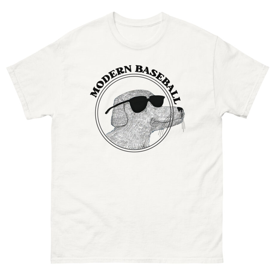 Modern Baseball Realistic Dog Unisex classic tee