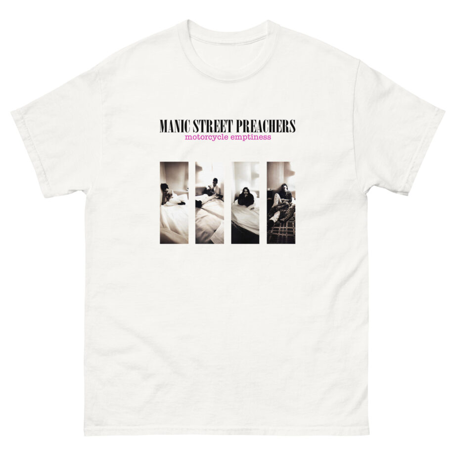 Manic Street Preachers Motorcycle Emptiness Photo Lilac Unisex classic tee
