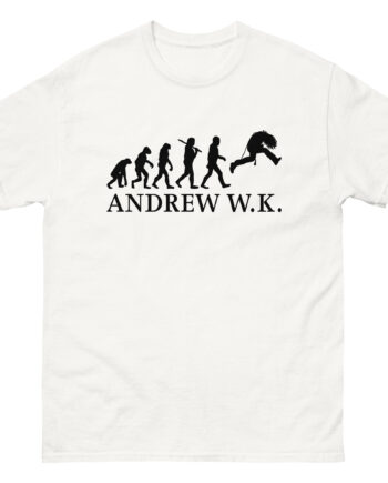 Andrew Wk Evolution of Partying Unisex classic tee