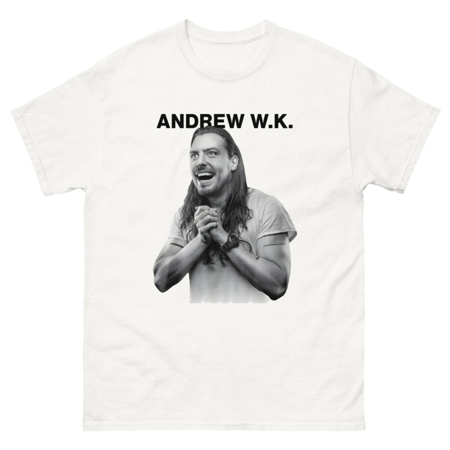 Andrew Wk Happy Unisex classic tee
