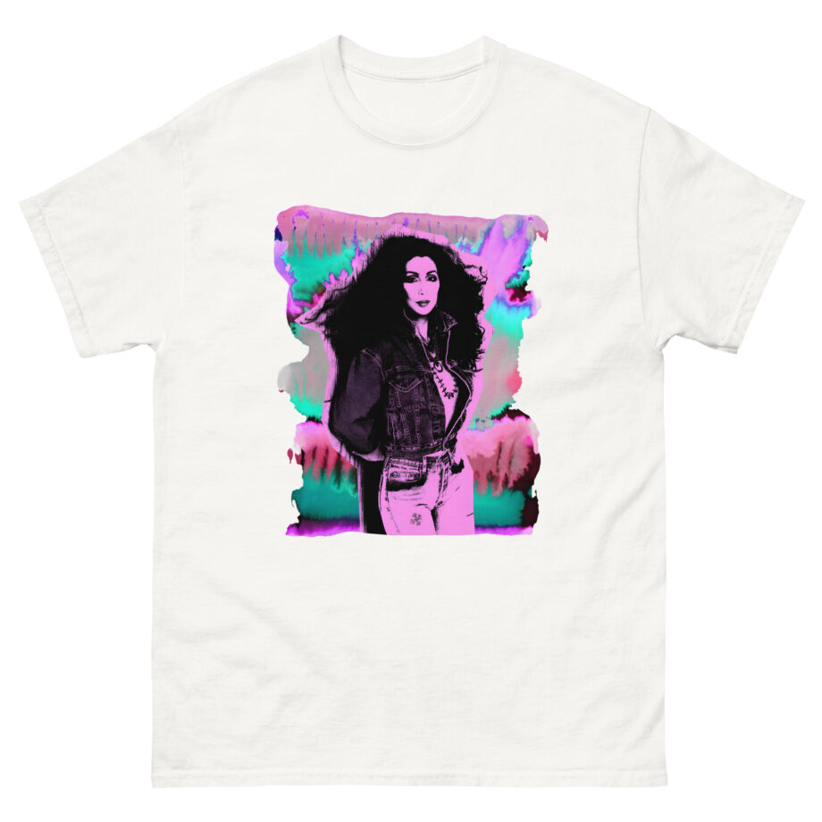 Cher Psychedelic Distressed Unisex classic tee