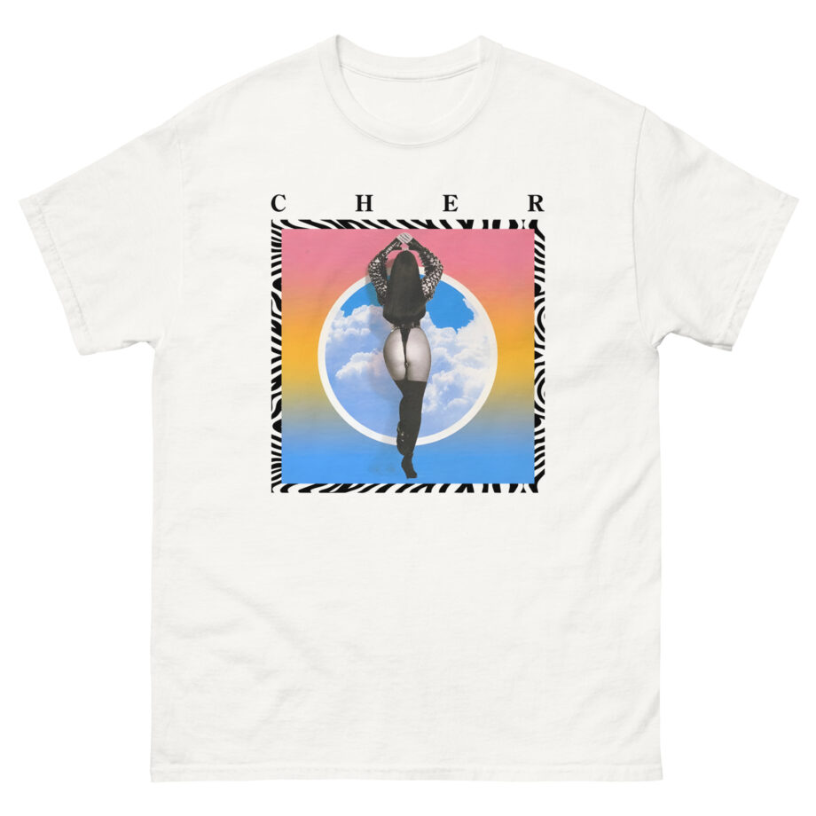 Cher in the Clouds Photo Unisex classic tee