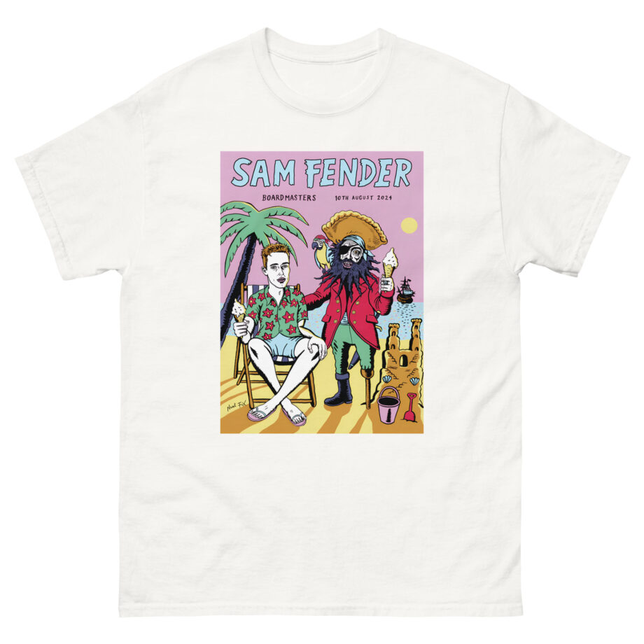 Sam Fender Beach Pirate Unisex classic tee