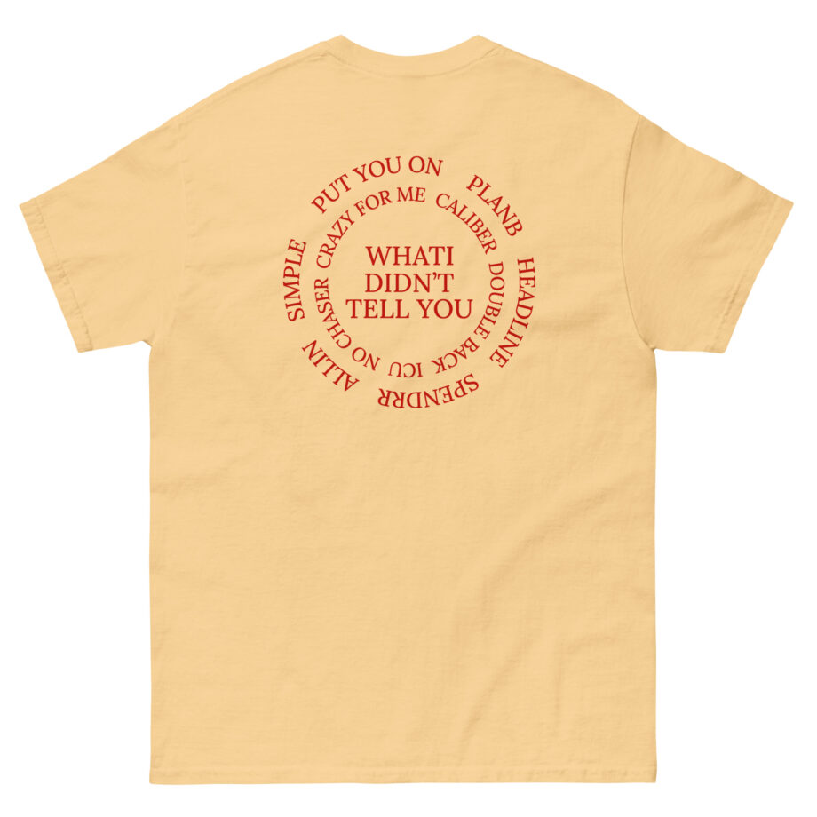 Coco Jones What I Didn't Tell You Unisex classic tee