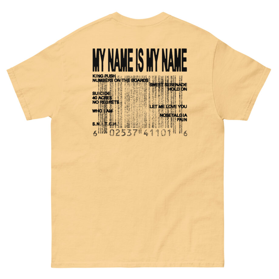Clipse Mnimn Tracklist Unisex classic tee