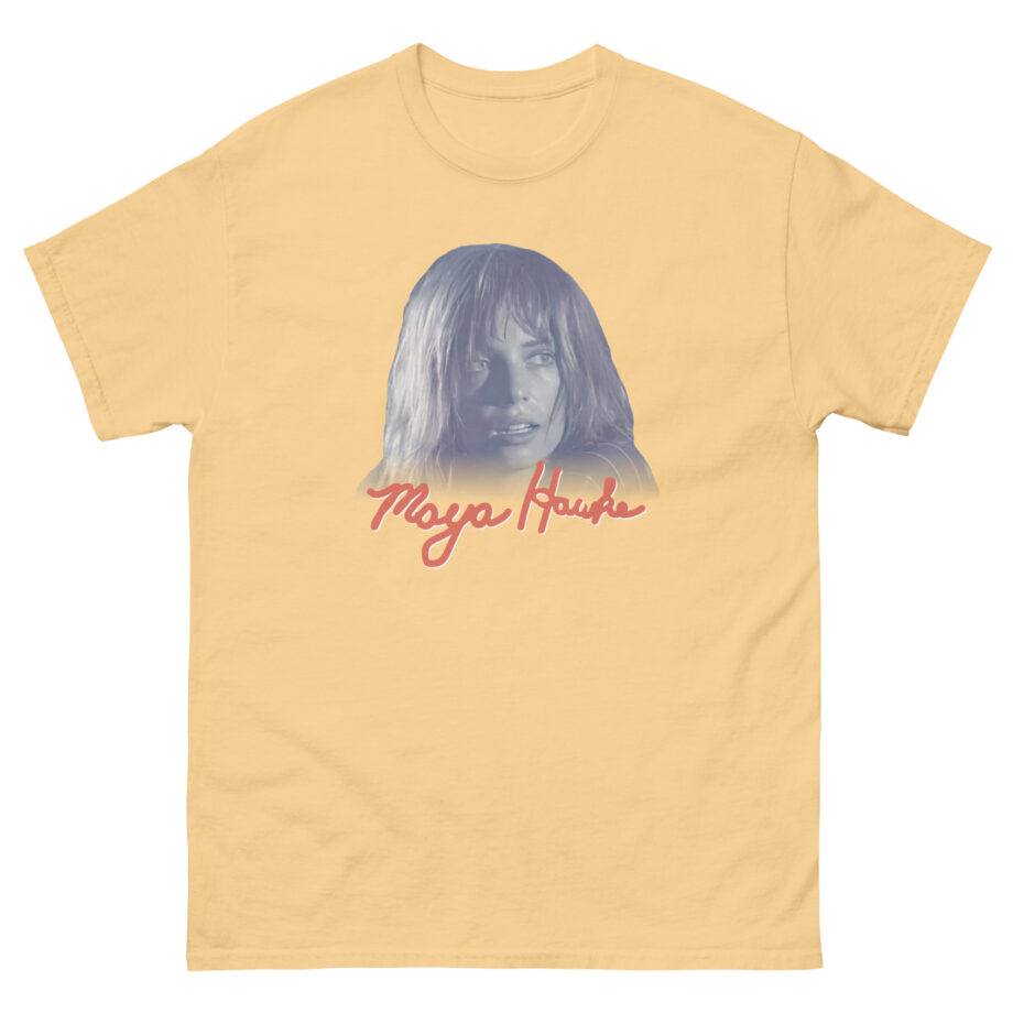 Maya Hawke Face White Mist Unisex classic tee