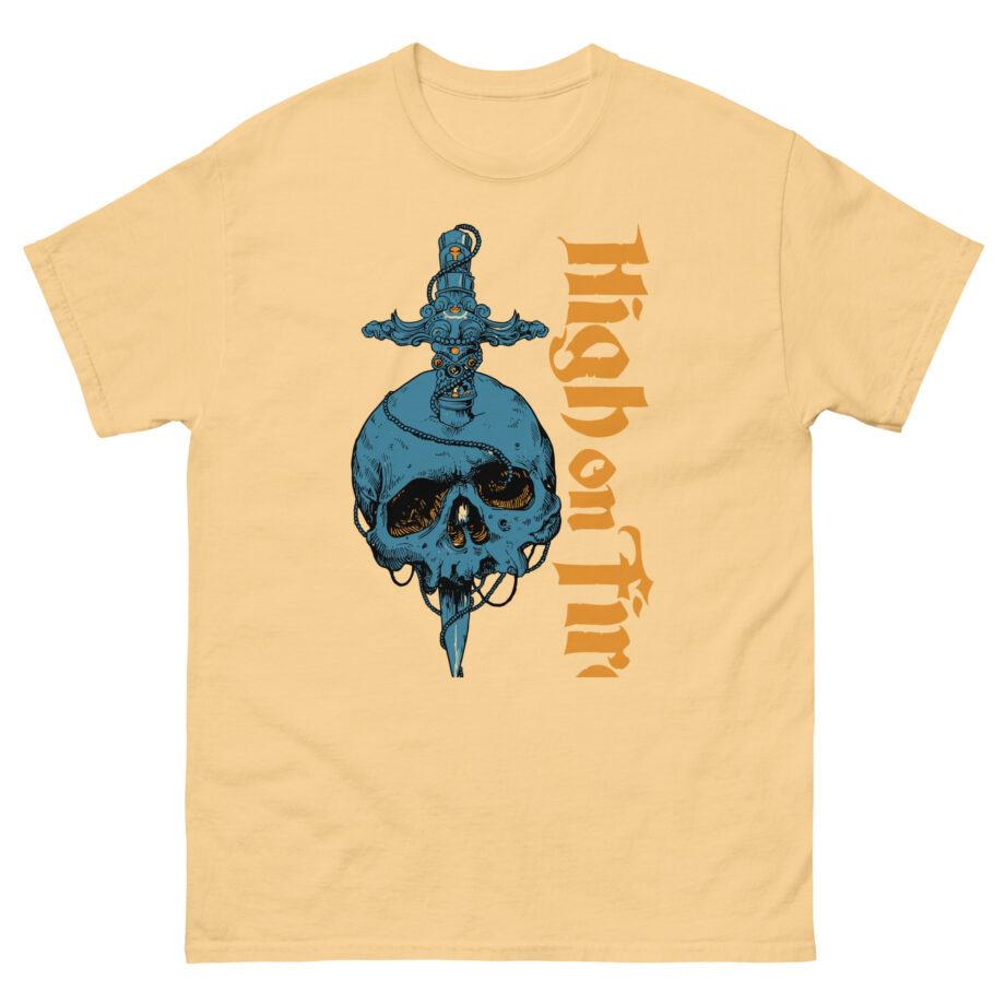 High on Fire Skull Knife Unisex classic tee