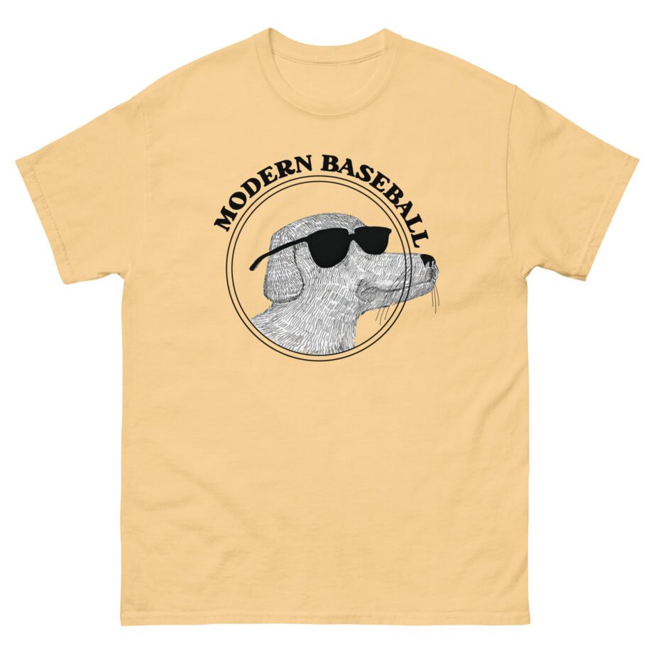 Modern Baseball Realistic Dog Unisex classic tee