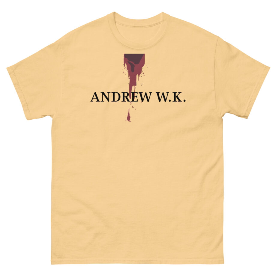 Andrew Wk I Get Wet Unisex classic tee