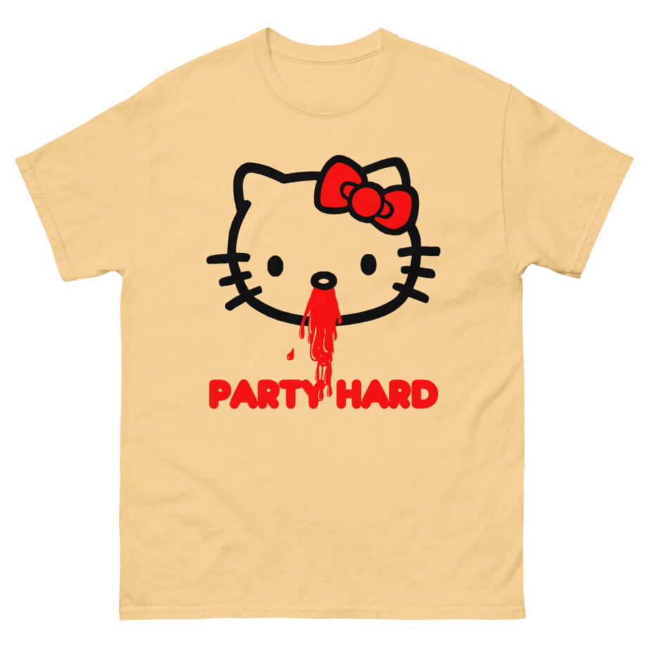 Andrew Wk Hello Party Kitty Parody Unisex classic tee