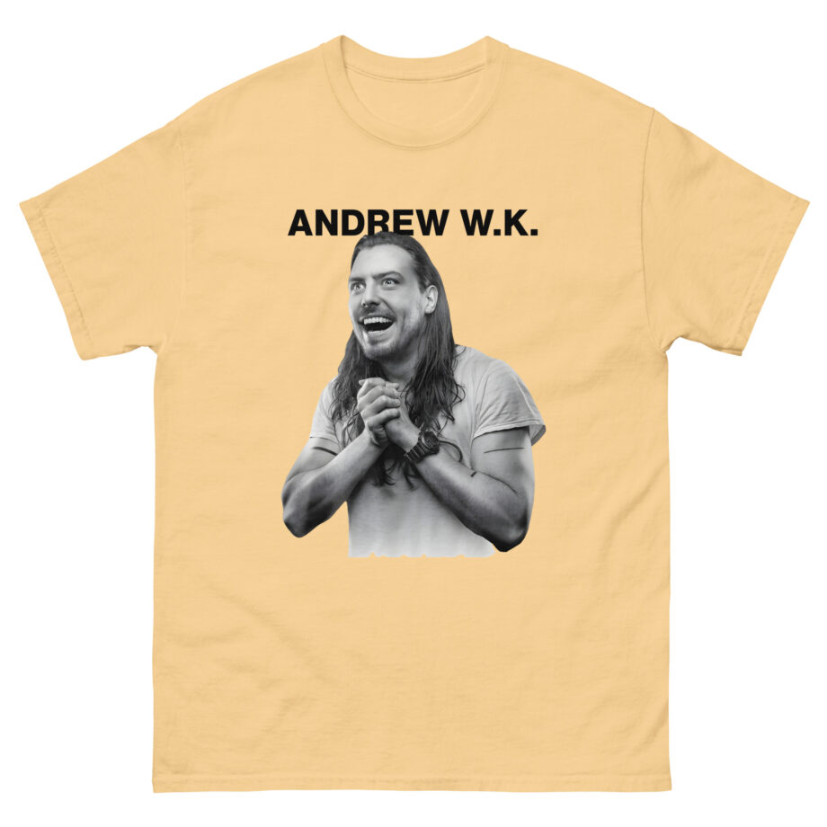 Andrew Wk Happy Unisex classic tee