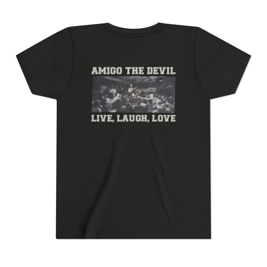 Amigo the Devil Live, Laugh, Love Youth Short Sleeve Tee