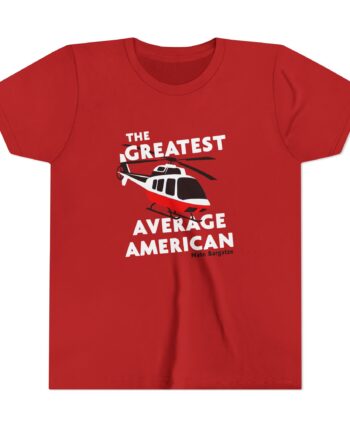 The Greatest Average American Nate Bargatze Youth Short Sleeve Tee