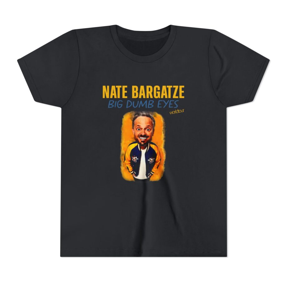 Nate Bargatze Big Dumb Eyes Tour Youth Short Sleeve Tee