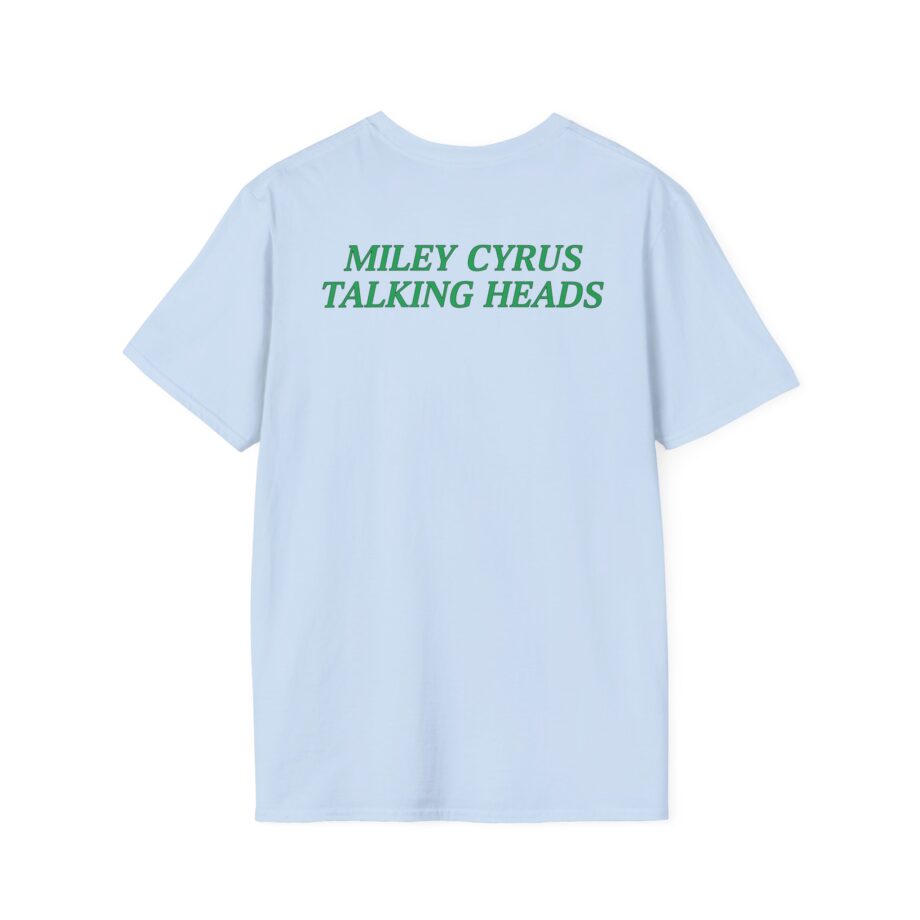 Talking Heads X Miley Psycho Killer Unisex Softstyle T-shirt
