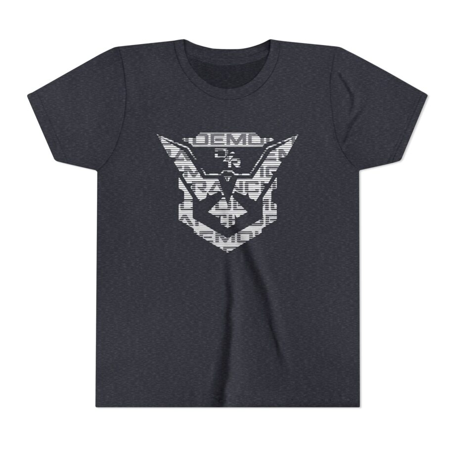 Demolition Ranch Demo Glitch Shield Youth Short Sleeve Tee