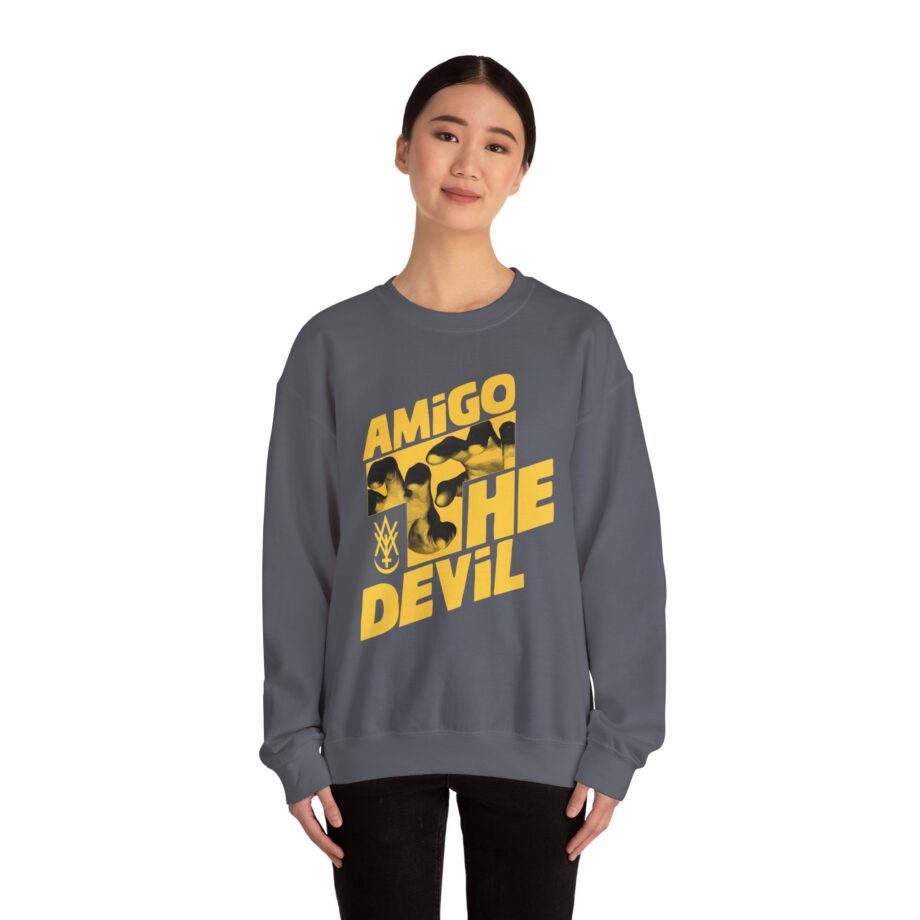 Heres Amigo Unisex Heavy Blend Crewneck Sweatshirt