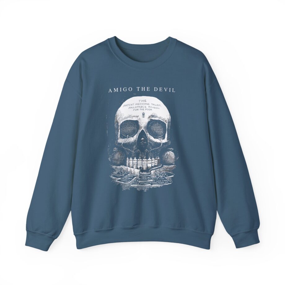 Amigo the Devil Death Lab Unisex Heavy Blend Crewneck Sweatshirt