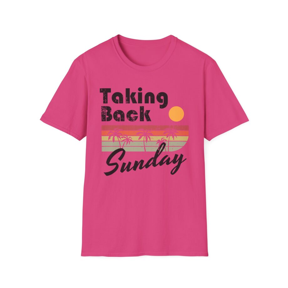 Taking Back Sunday Palm Raglan Unisex Softstyle T-shirt