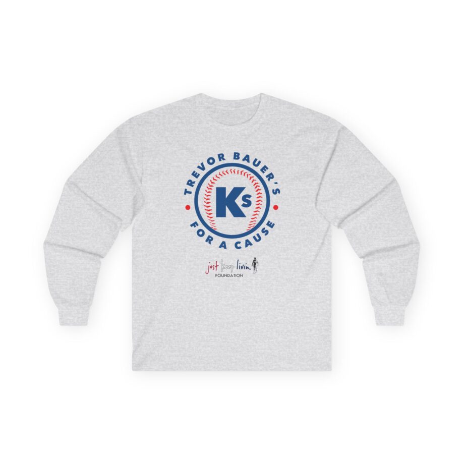 Trevor Bauer’s Ks for a Cause Unisex Ultra Cotton Long Sleeve Tee
