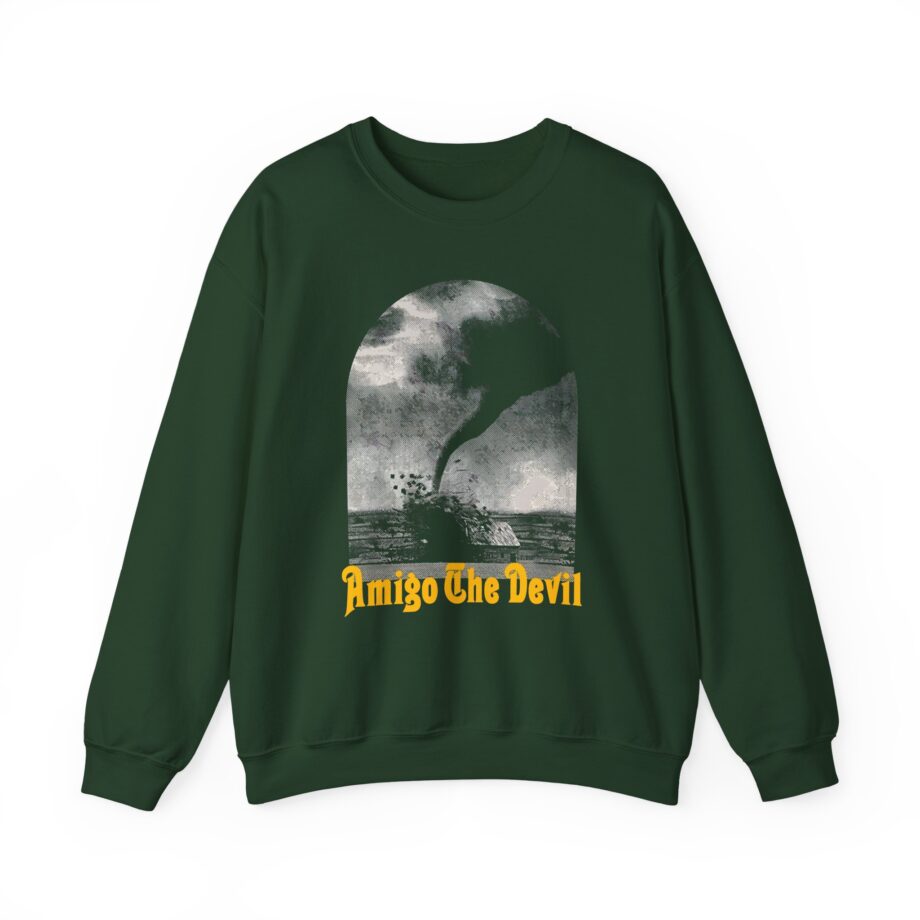Amigo the Devil Tiger Unisex Heavy Blend Crewneck Sweatshirt