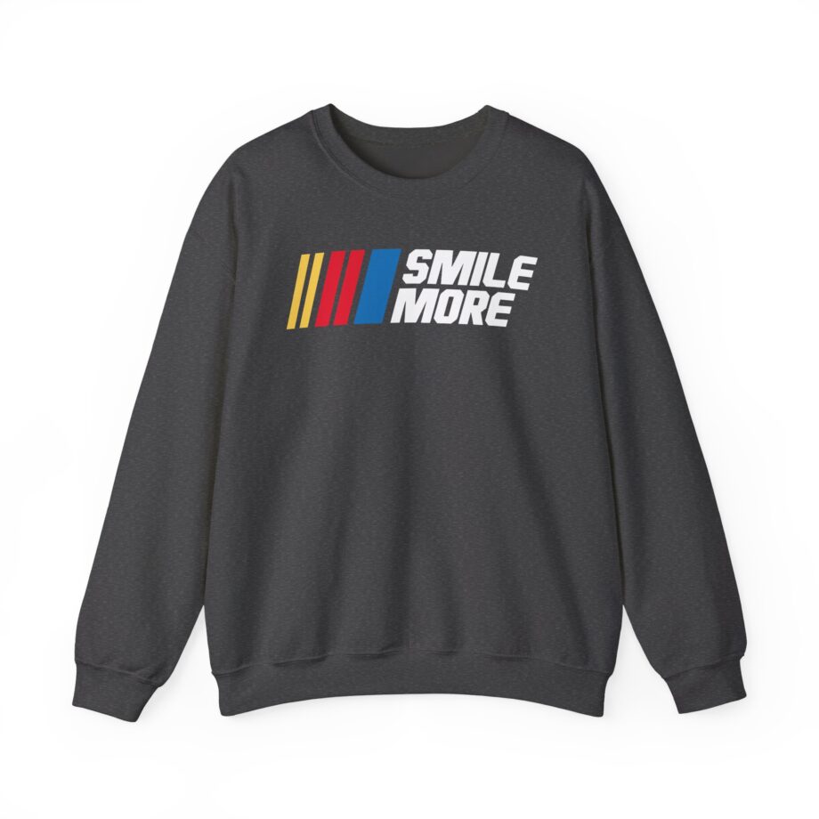Roman Atwood Smile More Racing Unisex Heavy Blend Crewneck Sweatshirt