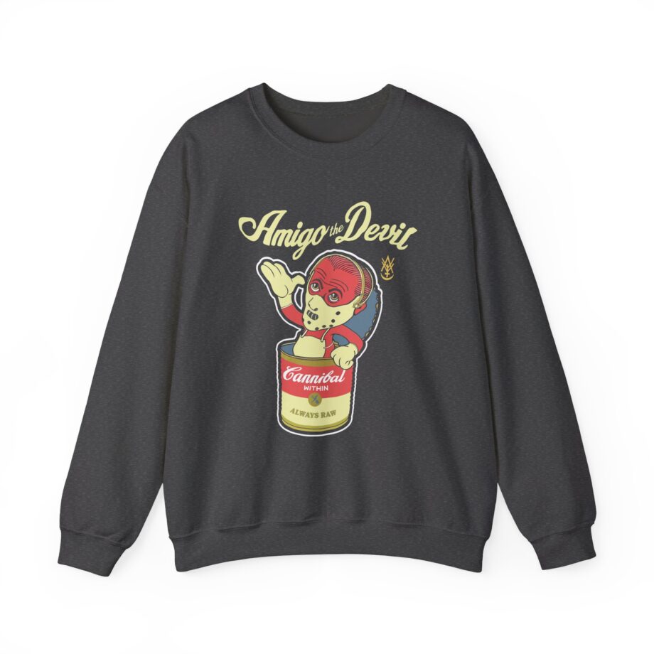 Amigo the Devil Canibal Within Unisex Heavy Blend Crewneck Sweatshirt