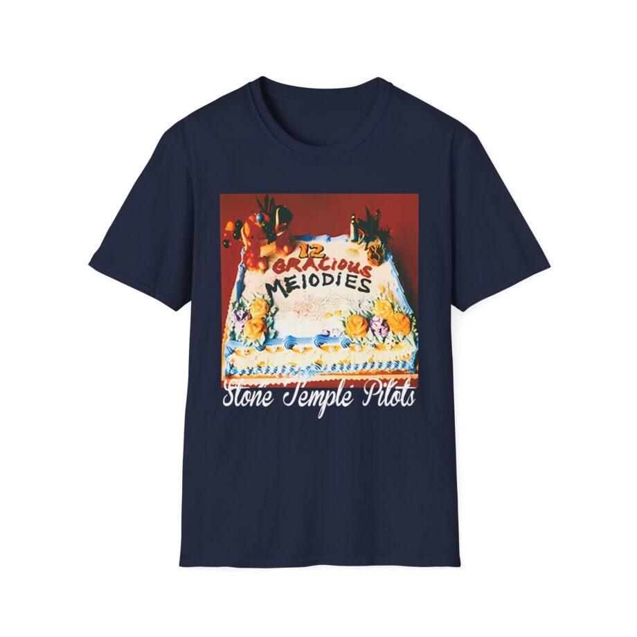 Stone Temple Pilots 12 Gracious Melodies 30th Anniversary Unisex Softstyle T-Shirt