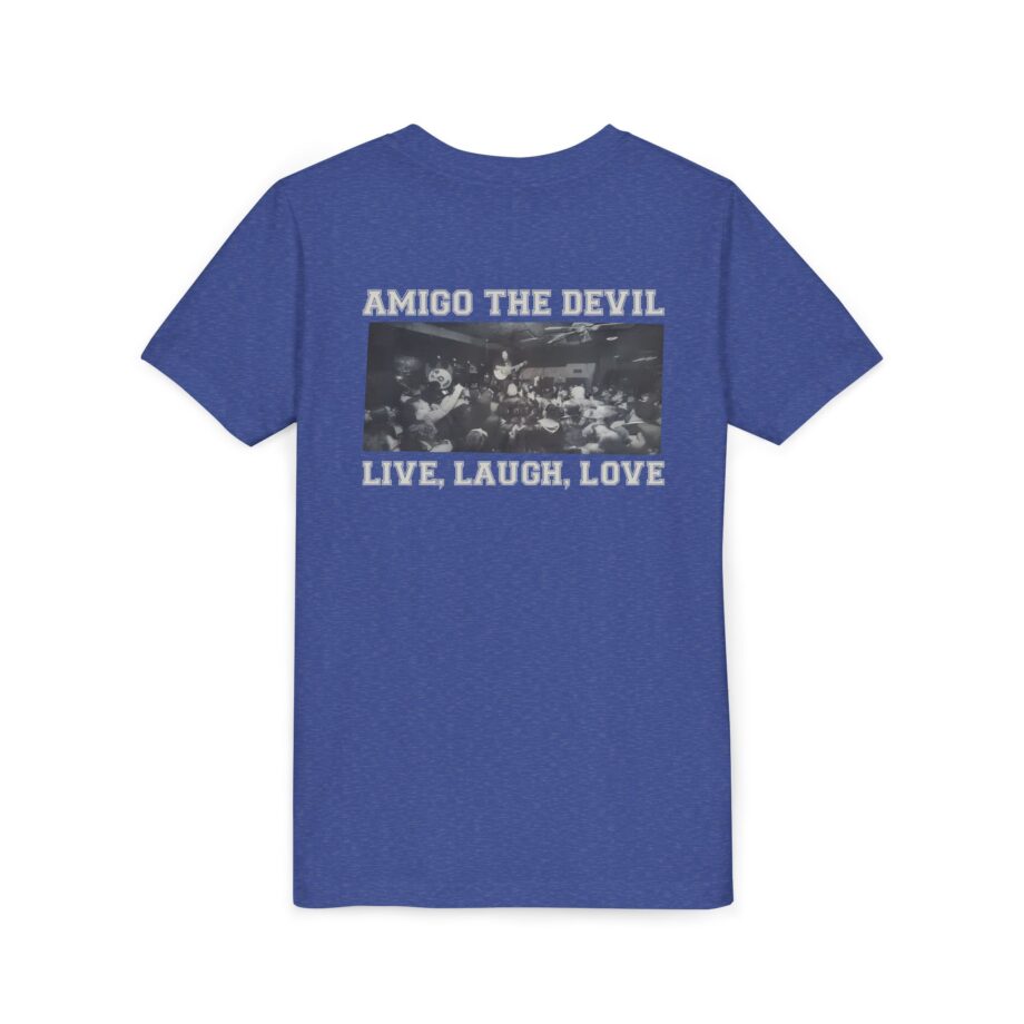Amigo the Devil Live, Laugh, Love Youth Short Sleeve Tee