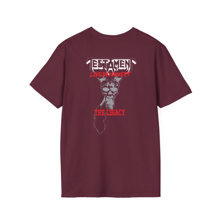 Testament the Legacy Live in Concert Unisex Softstyle T-Shirt