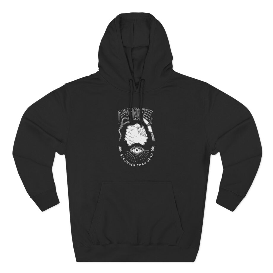 Amigo the Devil StrongerThree-Panel Fleece Hoodie