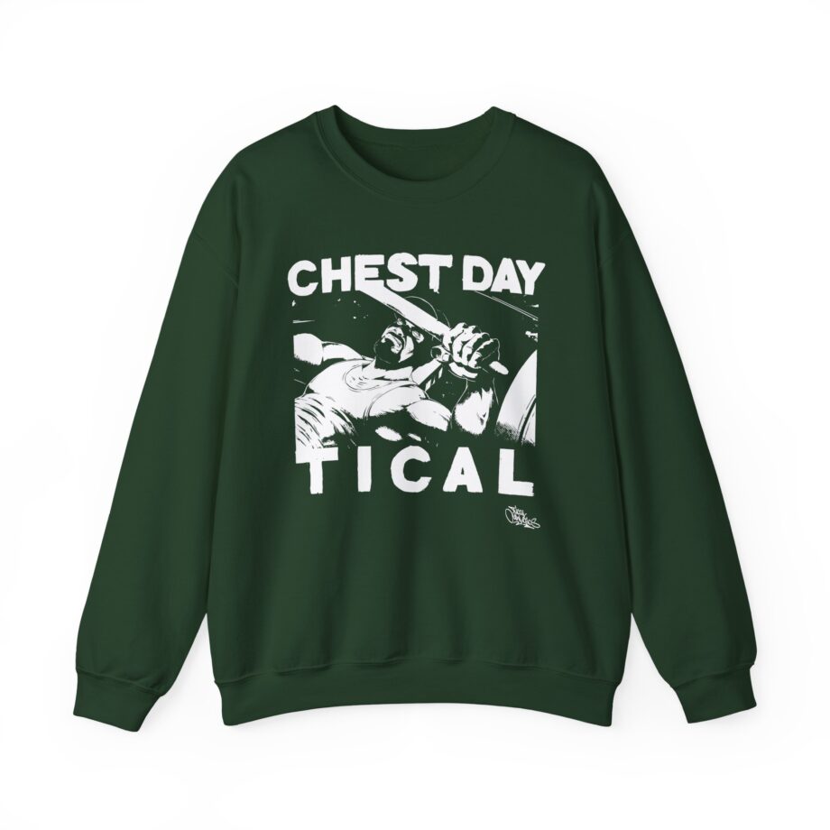 Method Man Chest Day Unisex Heavy Blend Crewneck Sweatshirt