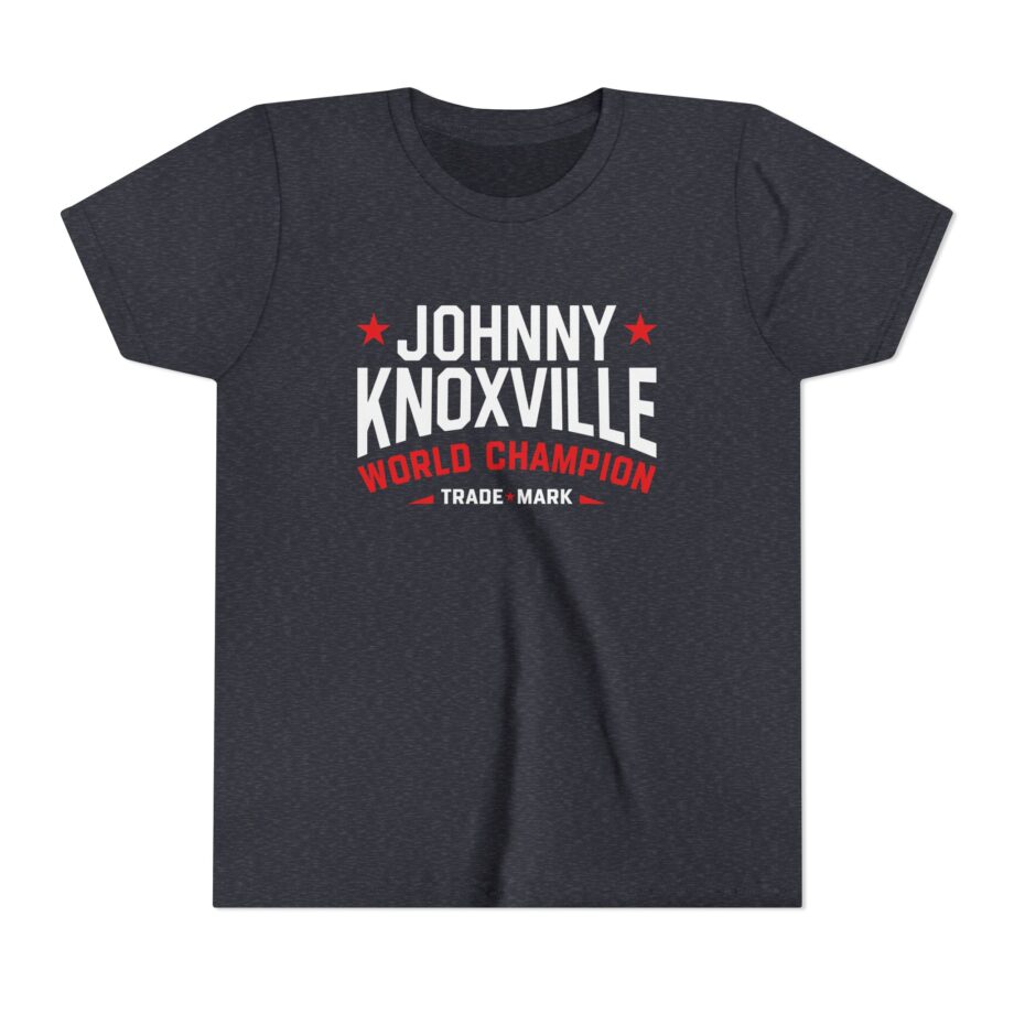 Jackass Johnny Knoxville World Champion Trade Mark Youth Short Sleeve Tee