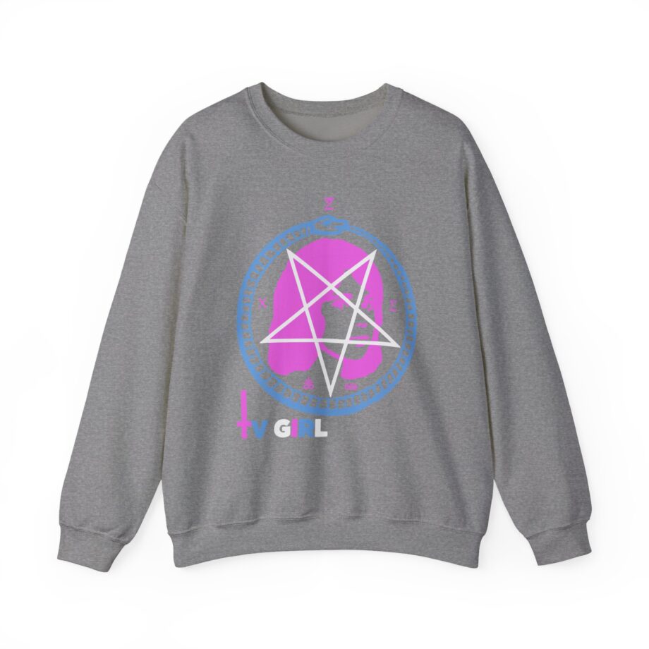 Tv Girl Unisex Heavy Blend Crewneck Sweatshirt